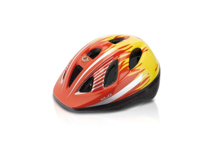 Шлем детский XLC BH-C16, красно-желтый, XS/S (49-54)